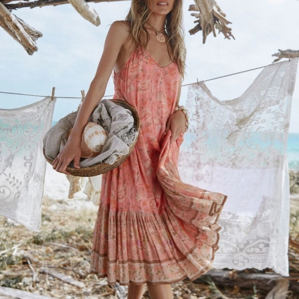 NWT Spell and the gypsy seashell strappy dress - Picture 3 of 8